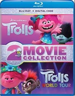 Cover for Trolls / Trolls World Tour 2-movie Collection (Blu-ray) (2020)