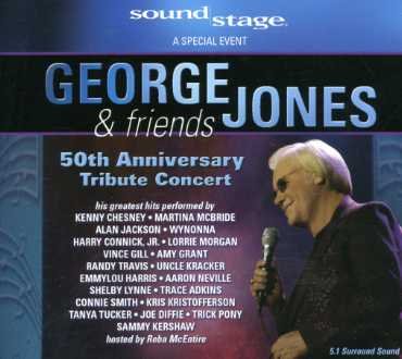 George Jones & Friends: 50th Anniversary Tribute Concert - Jones, George / Various Artists - Películas - New West Records - 0607396803927 - 3 de septiembre de 2015