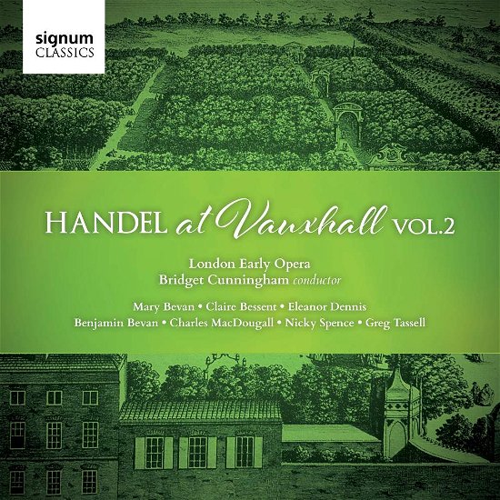 Cover for London Early Opera · Handel at Vauxhall Vol.2 (CD) (2017)
