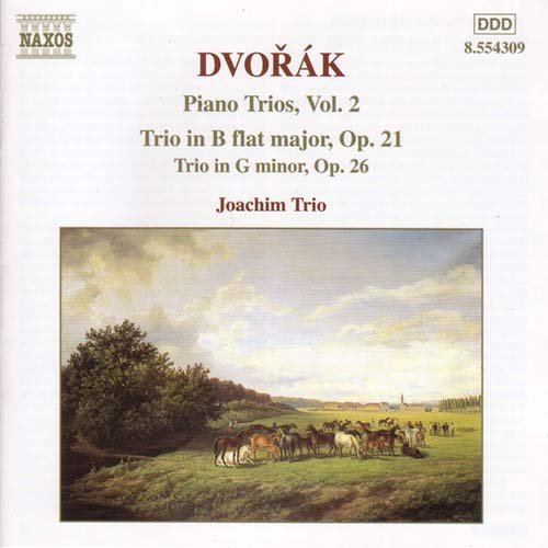 Piano Trios 2 - Dvorak / Joachim Trio - Musik - NAXOS - 0636943430927 - 15. August 2000