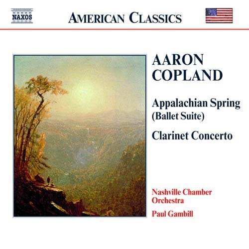 Cover for A. Copland · Appalachian Spring / Concerto for Clarinet (CD) (2003)