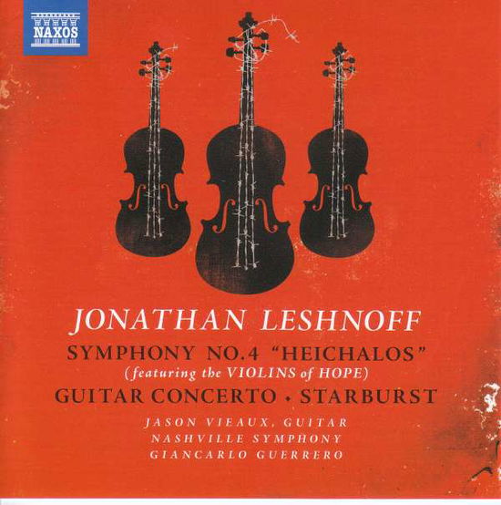 Cover for Leshnoff / Vieaux / Guerrero · Symphony 4 / Guitar Concerto (CD) (2019)