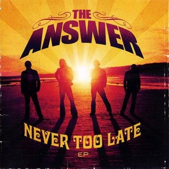 Cover for Answer · Answer (The) - Never Too Late (DVD/CD)