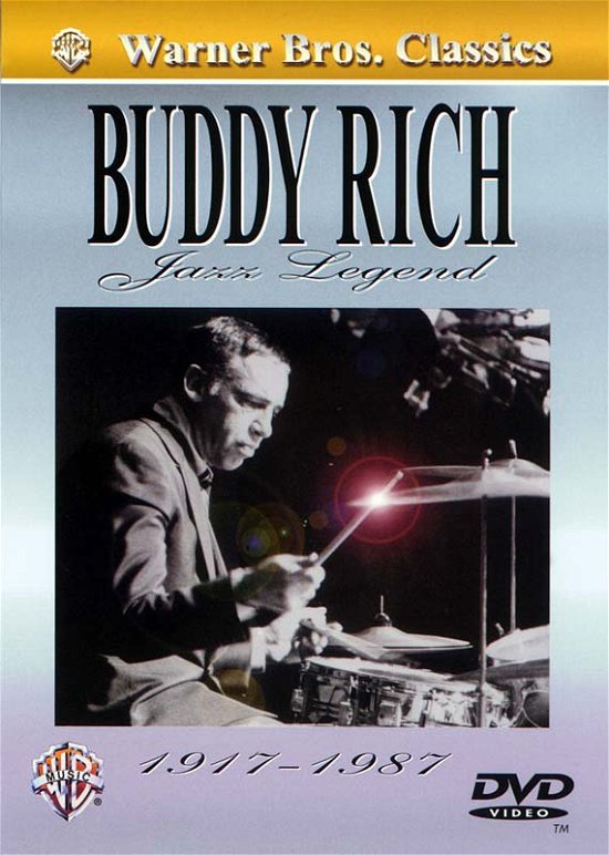 Cover for Buddy Rich · Jazz Legend (DVD) (2002)