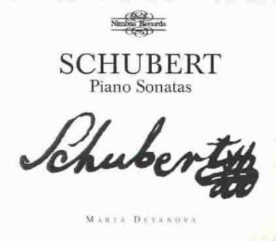 Piano Sonatas - Marta Deyanova - Franz Schubert - Music - NIMBUS RECORDS - 0710357177927 - 2018