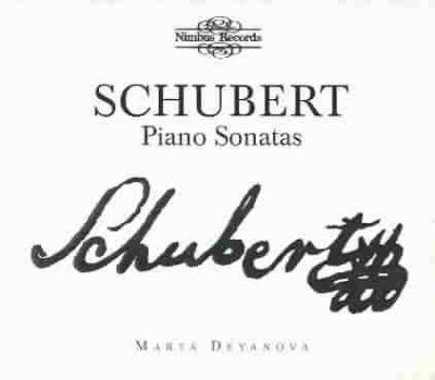Cover for Franz Schubert · Piano Sonatas - Marta Deyanova (CD) (2018)