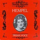 Cover for Frieda Hempel · Great Singers: Operatic Arias (1910-1935) (CD) (1992)