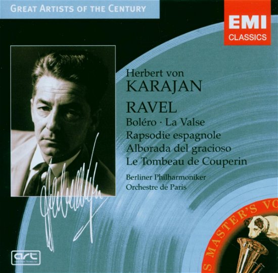 Ravel-orchestral Works Herbert Von Karajan - Ravel - Musiikki - Emi - 0724347685927 - maanantai 14. tammikuuta 2008