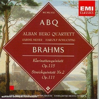 Cover for Brahms / Meyer / Schlichtig / Abq · Clarinet Quintet / String Quintet 2 (CD) (1999)