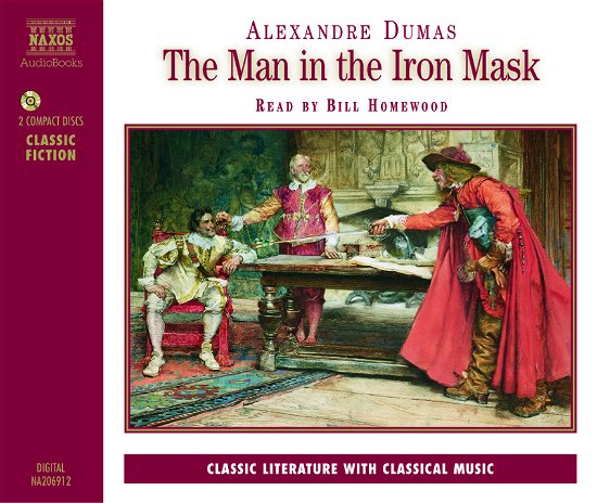 * The Man In The Iron Mask - Bill Homewood - Musik - Naxos Audiobooks - 0730099006927 - 22. september 1995