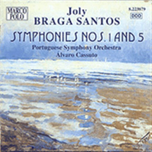 Cover for Braga Santos / Cassuto · Symphonies 1 &amp; 5 (CD) (1998)