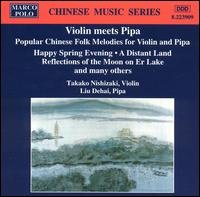 Cover for Nishizaki / Dehi · Violin Meets Pipa (CD) (1995)