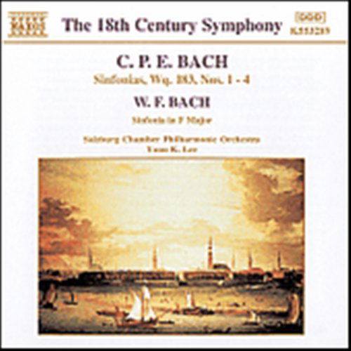 Sinfonias - C.P.E. Bach - Musik - NAXOS - 0730099428927 - 24 november 1997