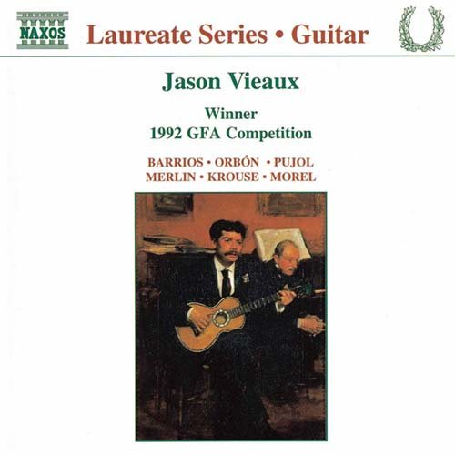Cover for Jason Vieaux · Winner 1992 Gfa Competition (CD) (1996)