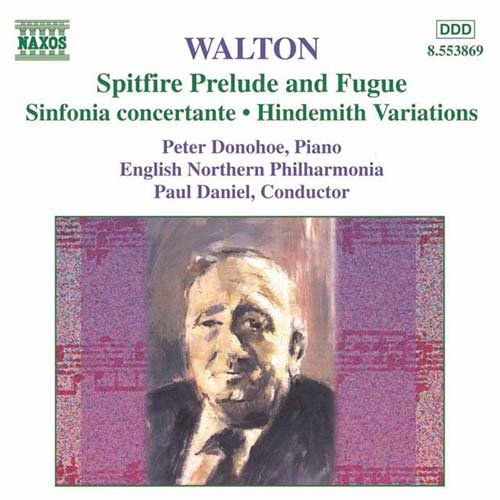 Spitfire Prelude & Fugue - C. Walton - Musik - NAXOS - 0730099486927 - 25. Mai 1999