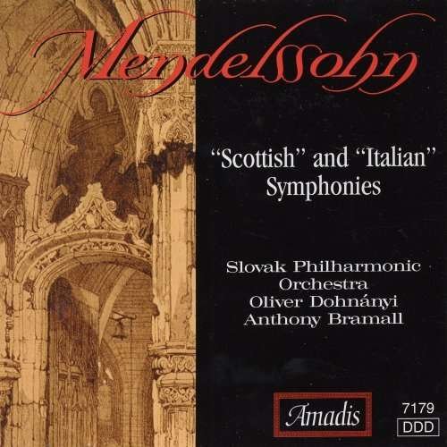 Cover for F. Mendelssohn-Bartholdy · Mendelssohn: Sym.No.3 Scottish (CD) (1997)
