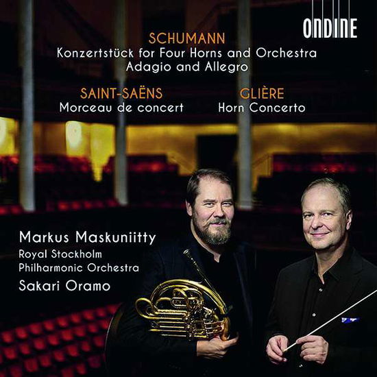 Konzertstuck for Four Horns & Orchestra - Gliere / Maskuniitty - Music - ONDINE - 0761195133927 - April 12, 2019