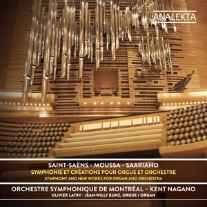 Cover for Orchestre Symphonique De Montreal / Kent Nagano · Saint-Saens / Moussa / Saariaho - Orchestral Works (CD) (2015)