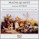 Cover for Prazak Quartet · Prazak Quartet - String Quartets No. 10 &amp; 13 (CD) (1999)