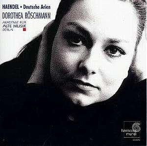 Cover for Dorothea Röschmann · Händel: Deutsche Arien / Telemann: Quartette (CD)