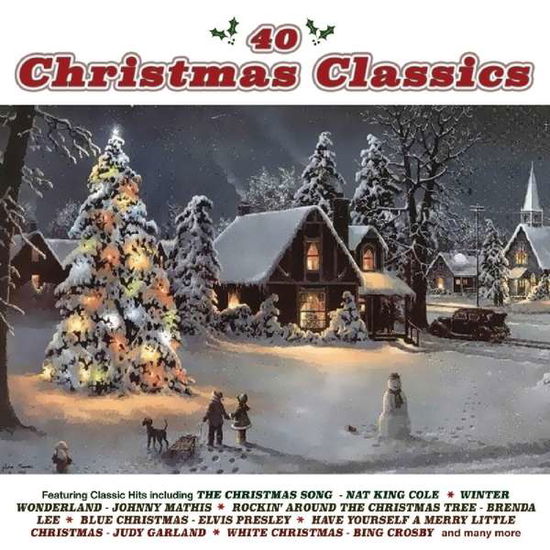 40 Christmas Classics - 40 Christmas Classics / Various - Musik - ACROBAT - 0824046327927 - 9. november 2018