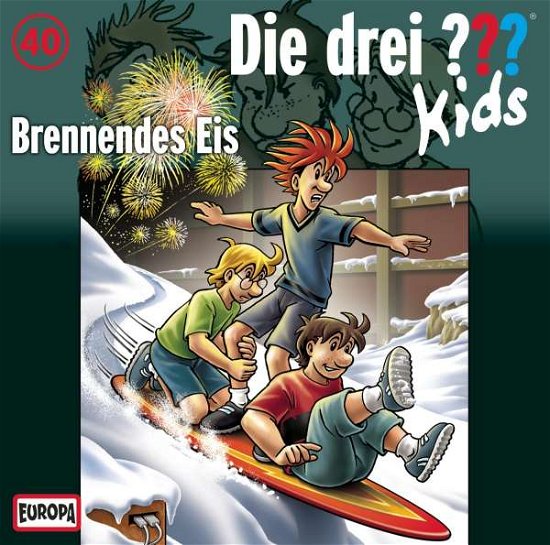 Cover for Die Drei ??? Kids · 040/brennendes Eis (CD) (2014)