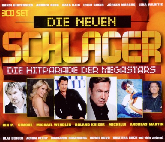 Die Hitparade Der Megastars - Die Neuen Schlager - Muziek - SONY - 0886976343927 - 5 maart 2010
