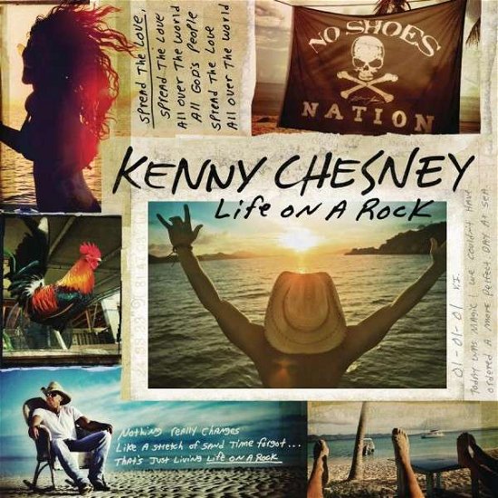 Cover for Kenny Chesney · Life on a Rock (CD) [Digipak] (2013)