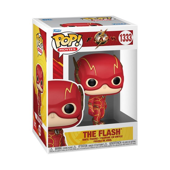 Cover for DC Comics · The Flash POP! Movies Vinyl Figur The Flash 9 cm (Leksaker) (2023)