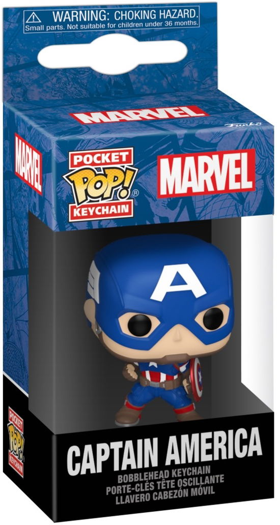 Cover for Pop Keychain Marvel · Pop Keychain Marvel New Classics Captain America (Funko POP!) (2024)