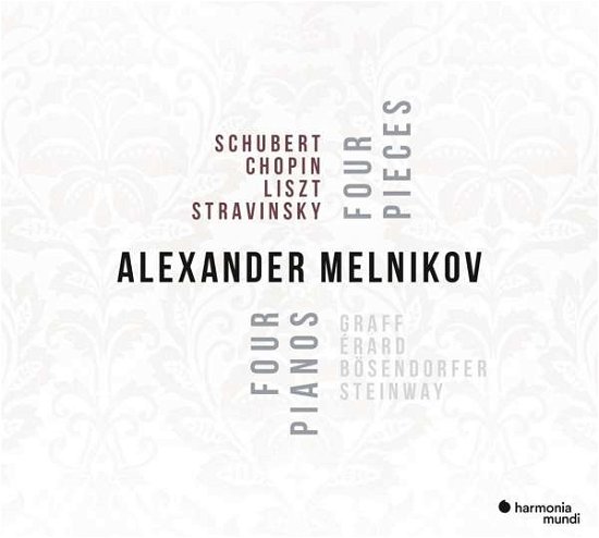 4 Pianos. 4 Works - Alexander Melnikov - Musik - HARMONIA MUNDI - 3149020229927 - 26. Januar 2018