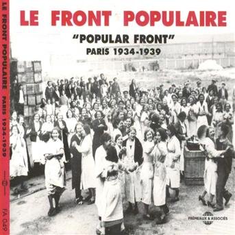Cover for Front Populaire Paris 1934-1939 / Various (CD) (2003)