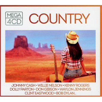 Country - V/A - Musiikki - MEGA 4CD DIGIPACK - 3596973378927 - keskiviikko 17. helmikuuta 2016