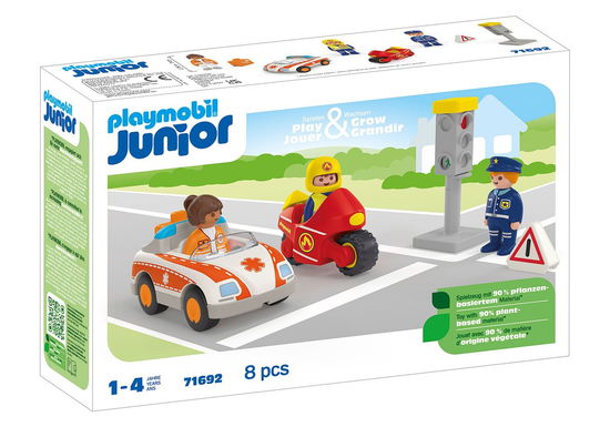 Cover for Playmobil · Junior: Everyday Heroes (71692) (Toys)