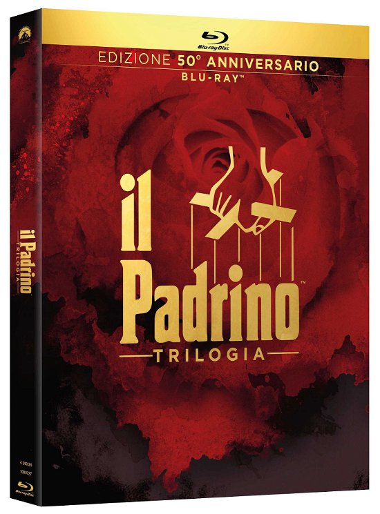 Cover for Padrino (Il) · La Trilogia (Edizione 50o Anniversario) (4 Blu-Ray) (Blu-ray) (2022)