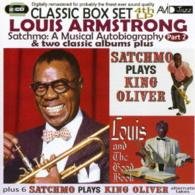 Cover for Louis Armstrong · Satchmo: a Musical Autobiography - Part 2 &amp; Two Classic Albums Plus (CD) [Japan Import edition] (2016)