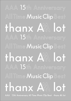 Cover for Aaa · Aaa 15th Anniversary All Time Music Clip Best -thanx Aaa Lot- (MDVD) [Japan Import edition] (2020)