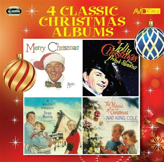 Cover for Bing Crosby / Frank Sinatra / Dean Martin / Nat King Cole · Four Classic Christmas Albums (CD) (2016)