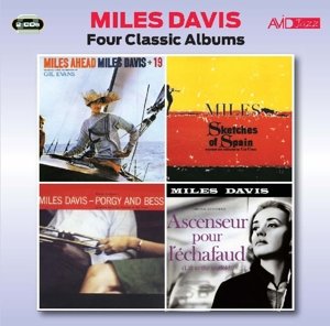 Four Classic Albums (Miles Ahead / Sketches Of Spain / Porgy And Bess / Ascenseur Pour LEchafaud) - Miles Davis - Musiikki - AVID - 5022810701927 - maanantai 1. huhtikuuta 2013