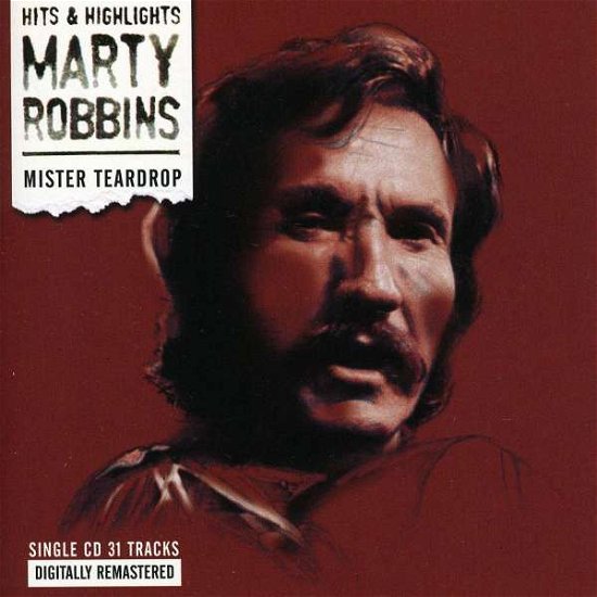 Cover for Marty Robbins · Mister Teardrop (CD) (2019)