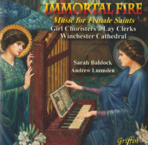 Cover for Immortal Fire: Music for Female Saints / Various (CD) (2005)