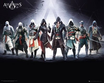 Assassin's Creed: Characters (Poster Mini 40x50 Cm) - Assassin's Creed - Gadżety - Gb Eye - 5028486340927 - 14 stycznia 2016