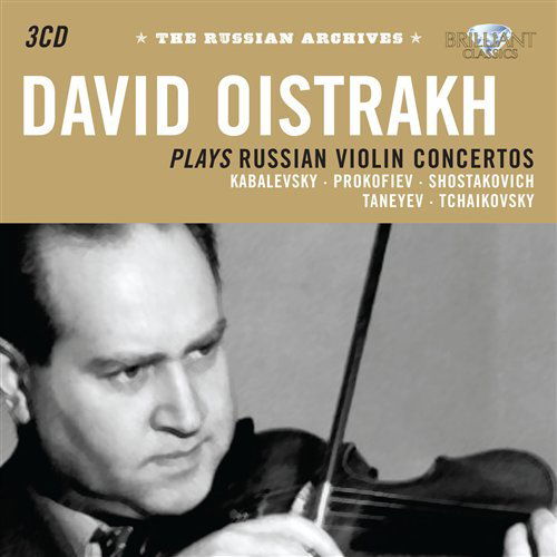 Cover for David Oistrach · David Oistrakh Spielt Russische Violinenkonzerte (CD) (2011)