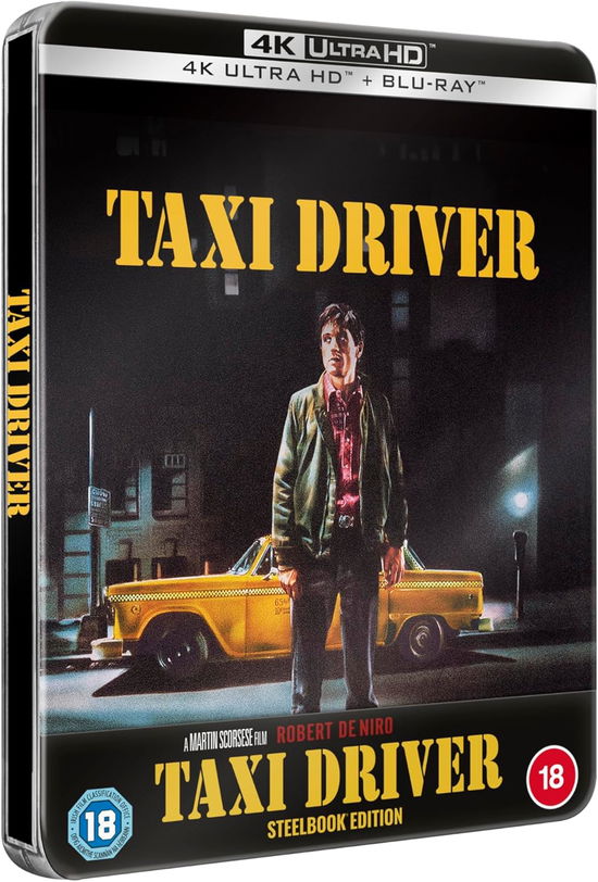 Cover for Taxi Driver Uhdbd Steelbook · Taxi Driver Limited Edition Steelbook (4K UHD Blu-ray) [Steelbook edition] (2024)