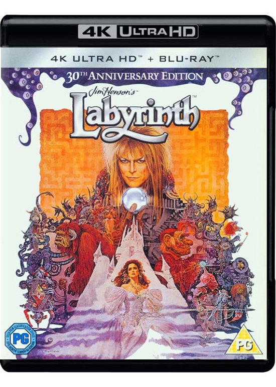 Cover for Labyrinth Bd2 · Labyrinth (4K Ultra HD) (2019)
