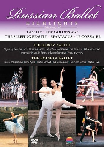 Russian Ballet Highlights - Bolshoi Ballet / Kirov Ballet - Filme - Warner Music Vision - 5051011685927 - 30. Oktober 2006