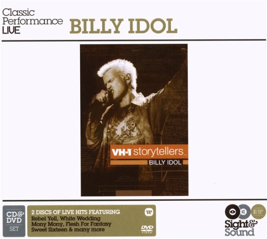 Storytellers-sight & Soun - Billy Idol - Musiikki - WARNER MUSIC VISION - 5051442856927 - perjantai 25. heinäkuuta 2008