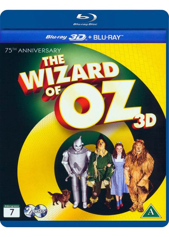 Wizard Of Oz: 75th Anniversary (Bd3d/S/N) - The -3d Wizard of Oz - Elokuva - Warner - 5051895245927 - keskiviikko 9. lokakuuta 2013