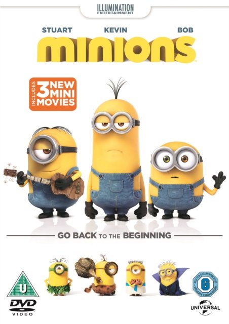 Cover for Minions (DVD) (2015)
