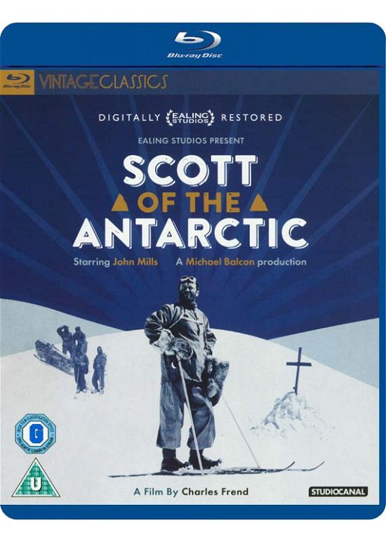 Cover for Scott of the Antarctic BD · Scott Of The Antarctic (Blu-ray) (2016)